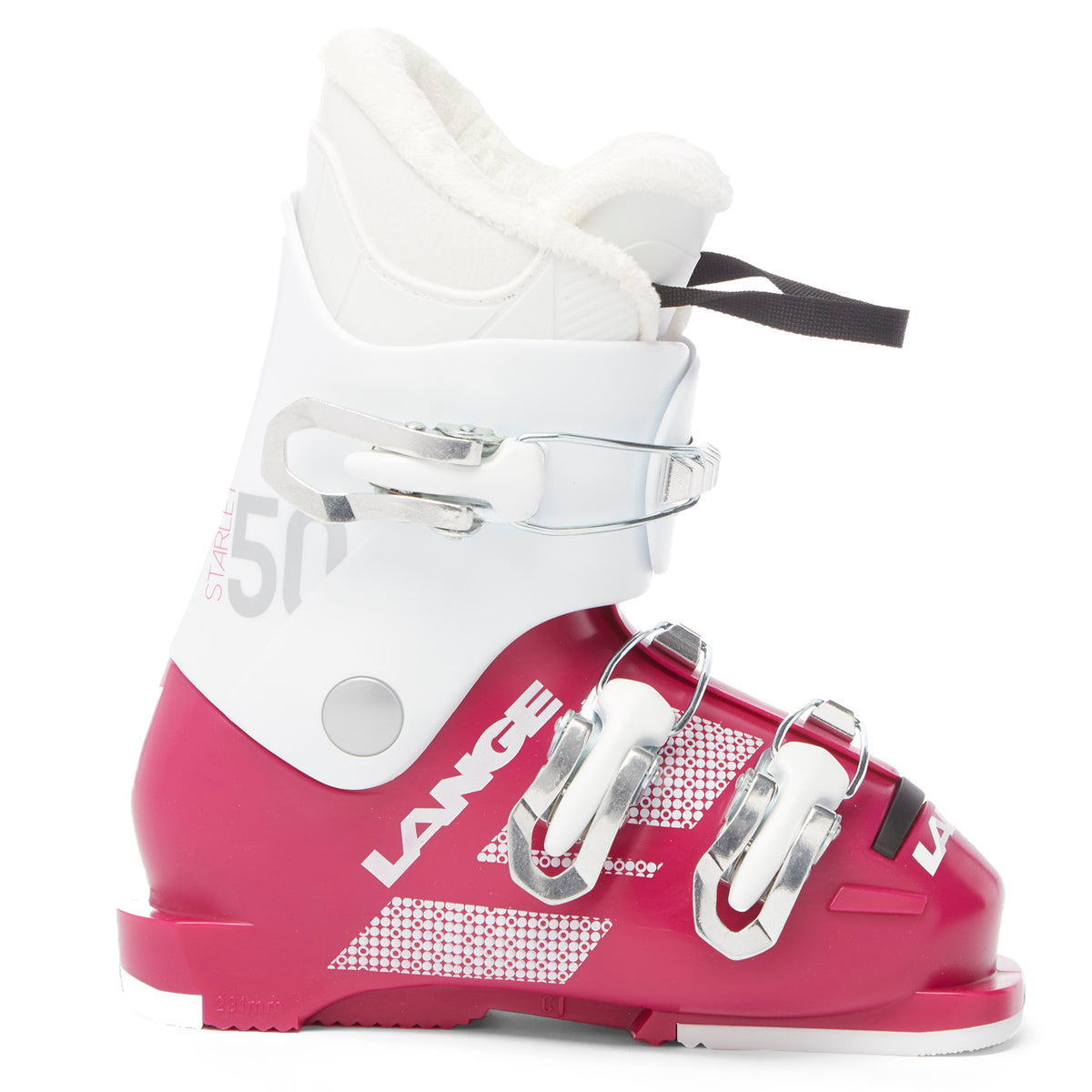 Lange Starlet 50 Ski Boots - Girls' 2019 Magenta/White