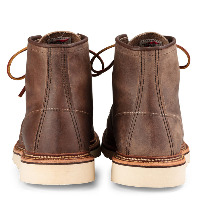 Red Wing 8883 6-Inch Classic Moc Toe Boots Concrete Rough & Tough Leather