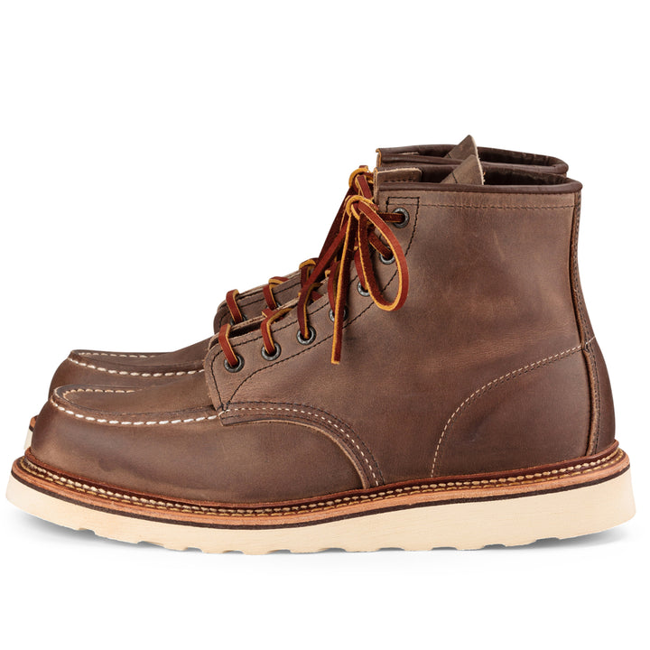 Red Wing 8883 6-Inch Classic Moc Toe Boots Concrete Rough & Tough Leather