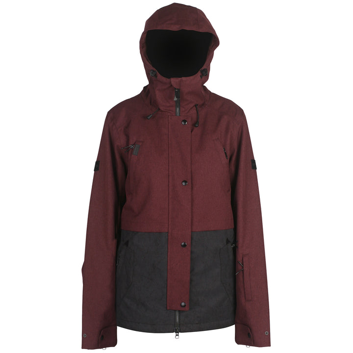 Ride Magnolia Jacket - Women's Wine Melange/Black