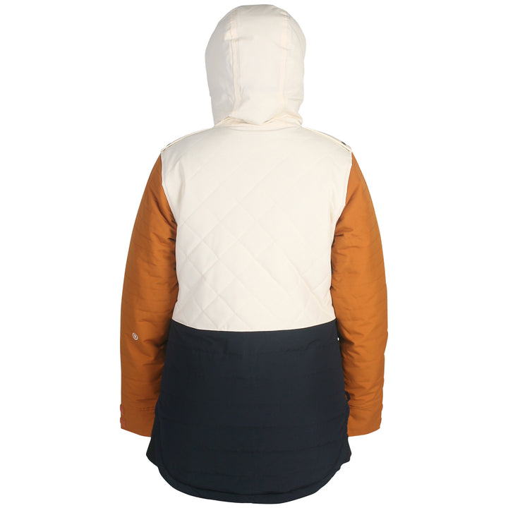 Ride Marion Jacket - Women's Oatmeal Melange/Pumpkin/Navy