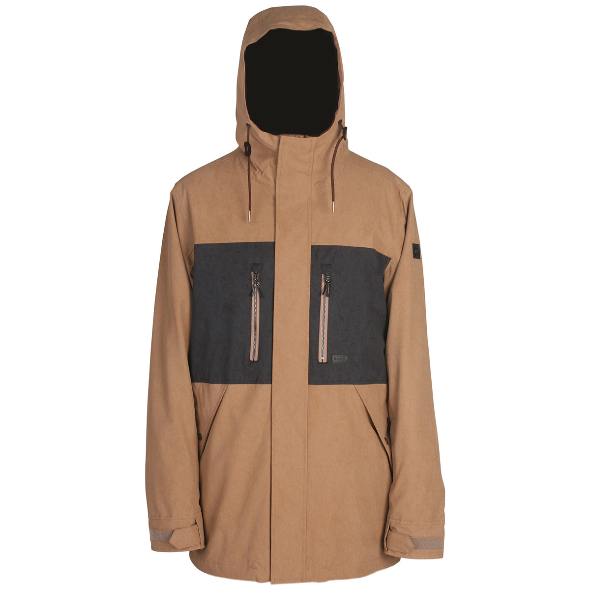 Ride Montlake Jacket Waxed Tobacco/Waxed Black