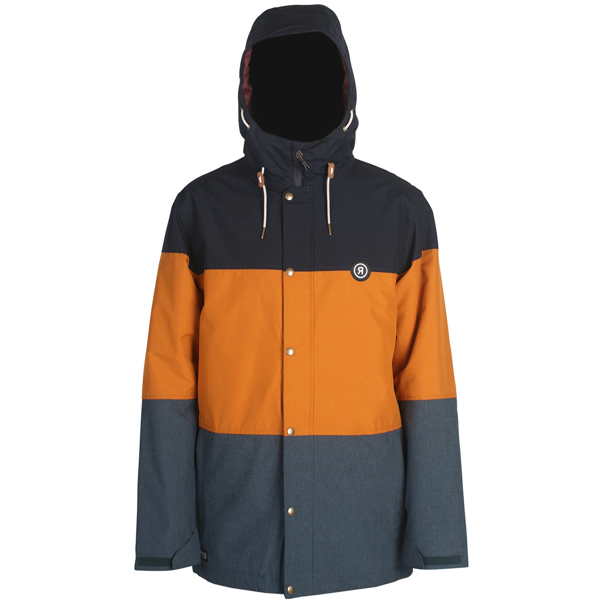 Ride Hawthorne Jacket Navy/Pumpkin/Denim Melange
