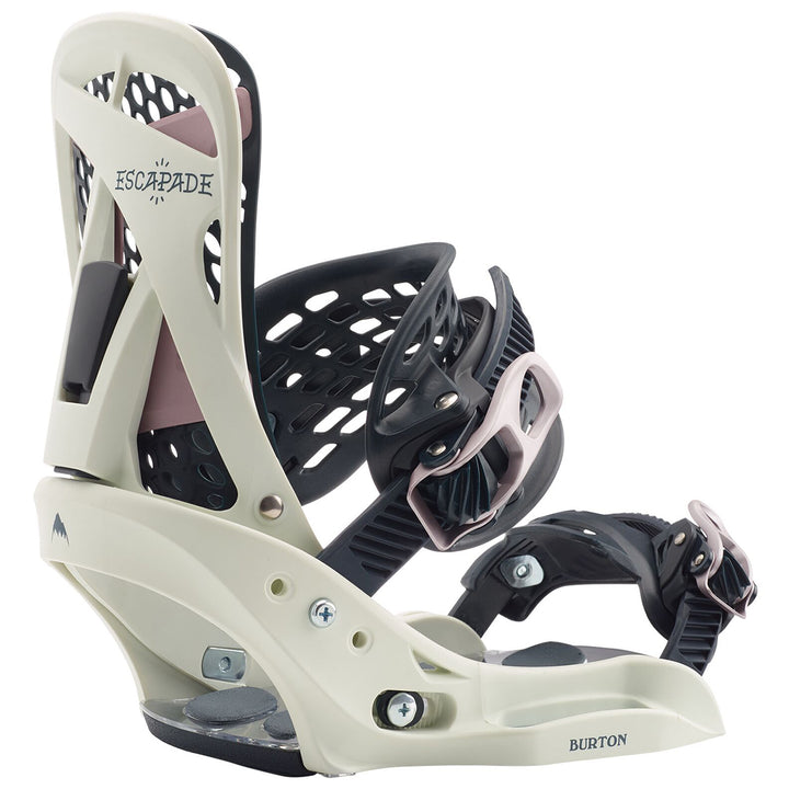Burton Escapade EST Snowboard Bindings - Women's 2022 Vapor White