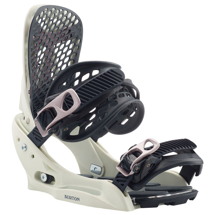 Burton Escapade EST Snowboard Bindings - Women's 2022 Vapor White