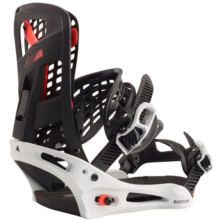 Burton Genesis Snowboard Bindings 2022 Black/Frost