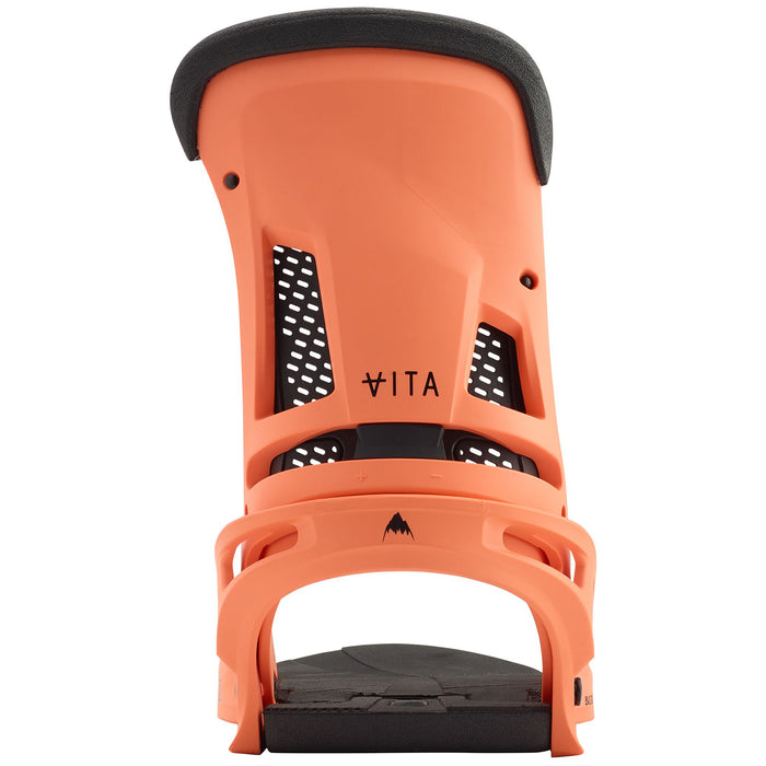 Burton Malavita Snowboard Bindings 2023 Spicy Salmon