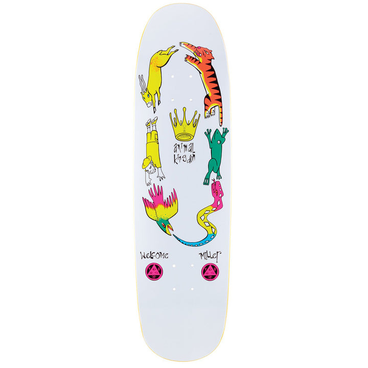 Welcome Animal Kingdom on Catblood 2.0 8.75 Skateboard Deck
