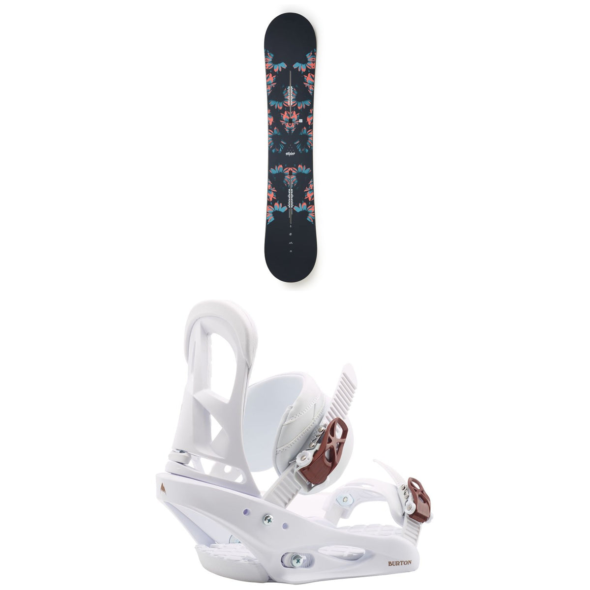 Burton Stylus Snowboard + Stiletto Snowboard Bindings - Women's 2020