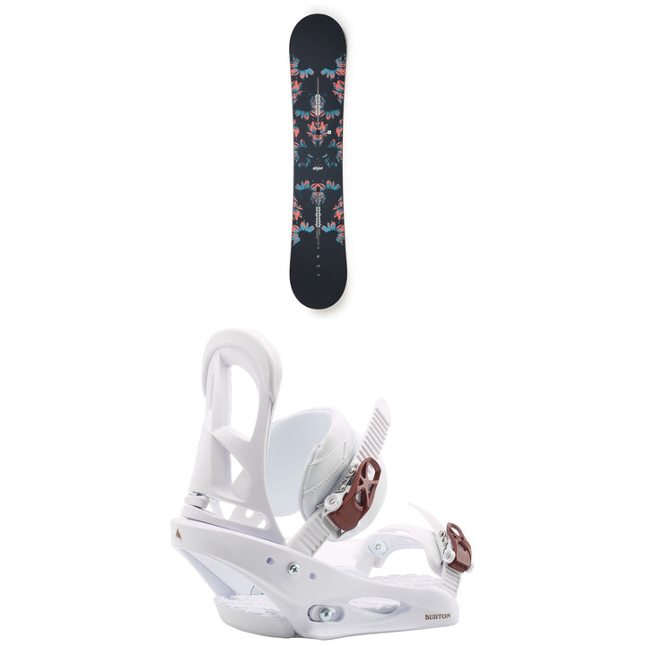 Burton Stylus Snowboard + Stiletto Snowboard Bindings - Women's 2020