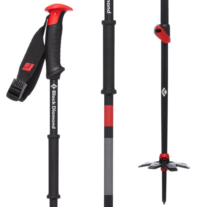 Black Diamond Traverse Adjustable Ski Poles 2021