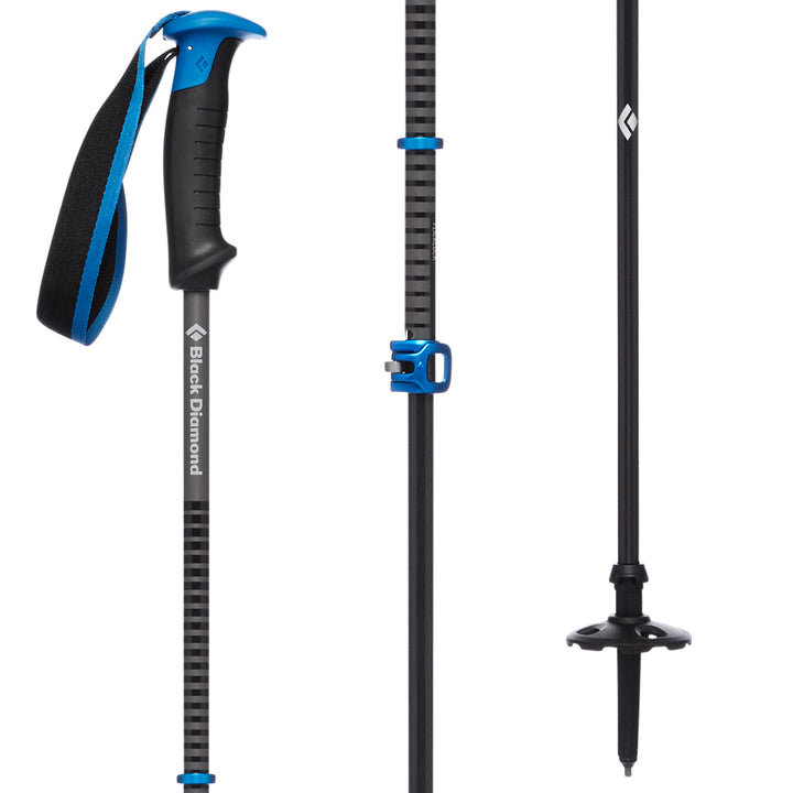 Black Diamond Razor Carbon Pro Adjustable Ski Poles 2021