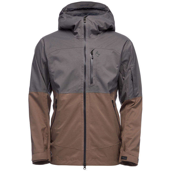 Black Diamond Boundary Mapped Insulated Jacket Anthracite/Walnut