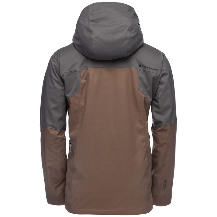 Black Diamond Boundary Mapped Insulated Jacket Anthracite/Walnut