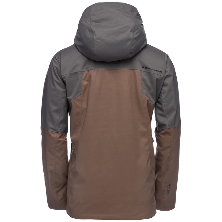Black Diamond Boundary Mapped Insulated Jacket Anthracite/Walnut