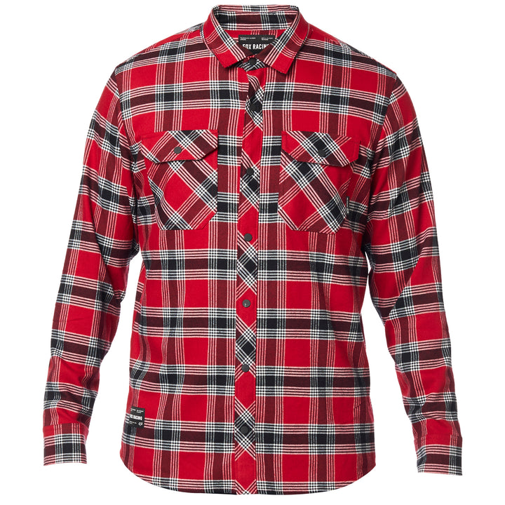 Fox Fusion Tech Flannel Cardinal