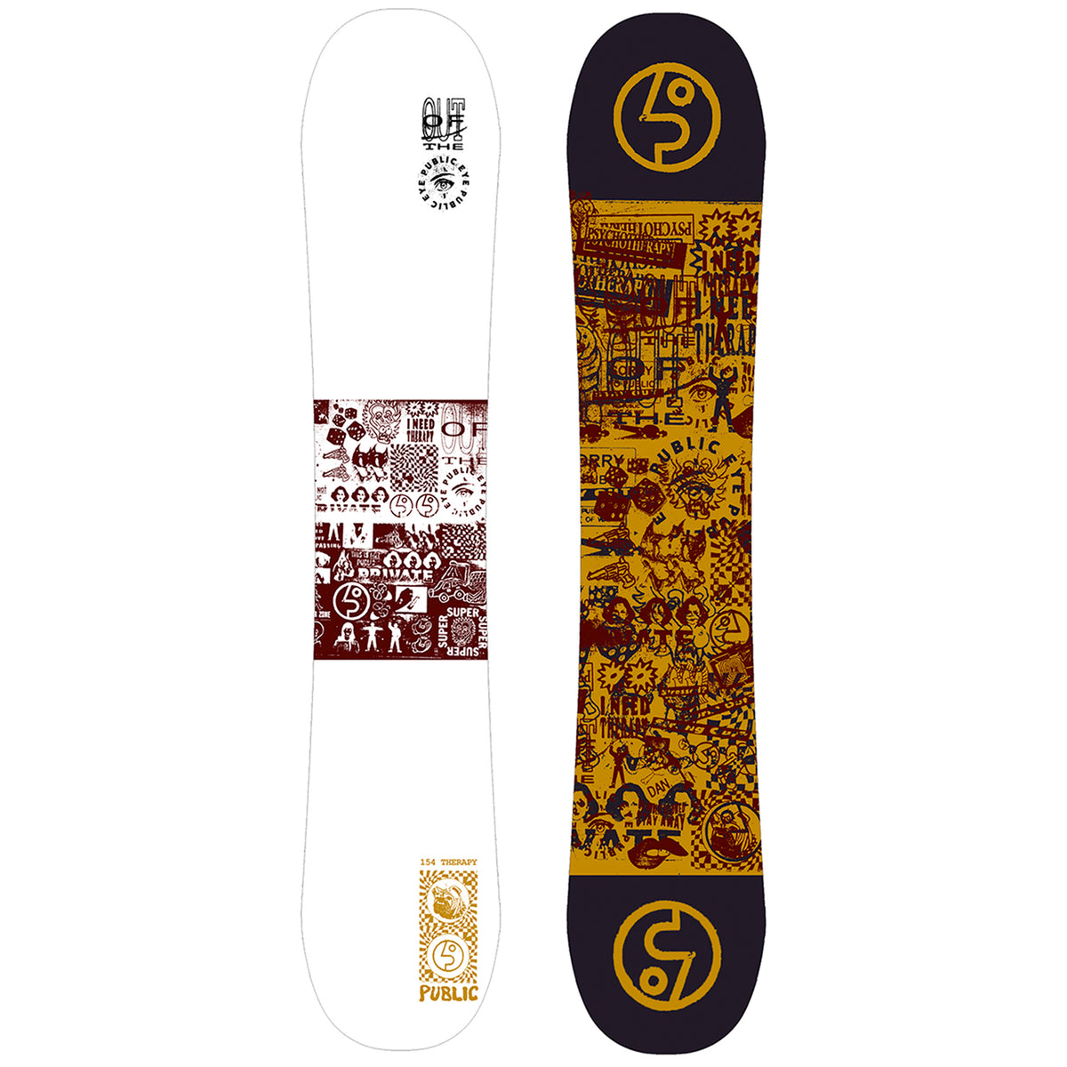 Public Snowboards Therapy Sexton Snowboard 2020
