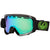 Dragon D2 Goggles Jet/Green Ion + Yellow Blue