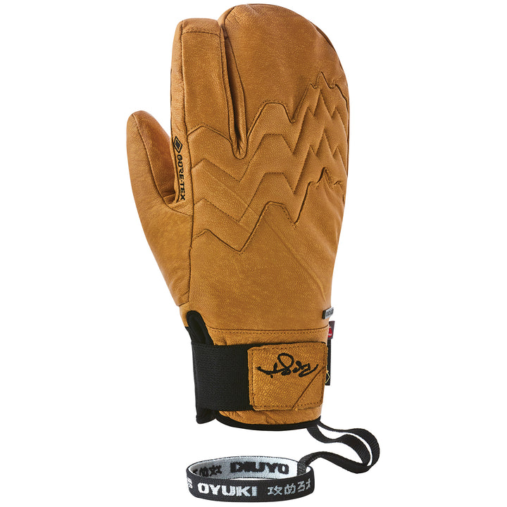 Oyuki Pep GORE-TEX Trigger Mitts Worn Sandstone