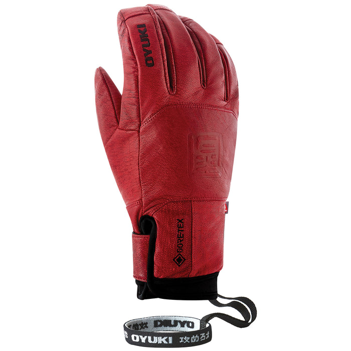 Oyuki Sencho GORE-TEX Gloves Worn Red