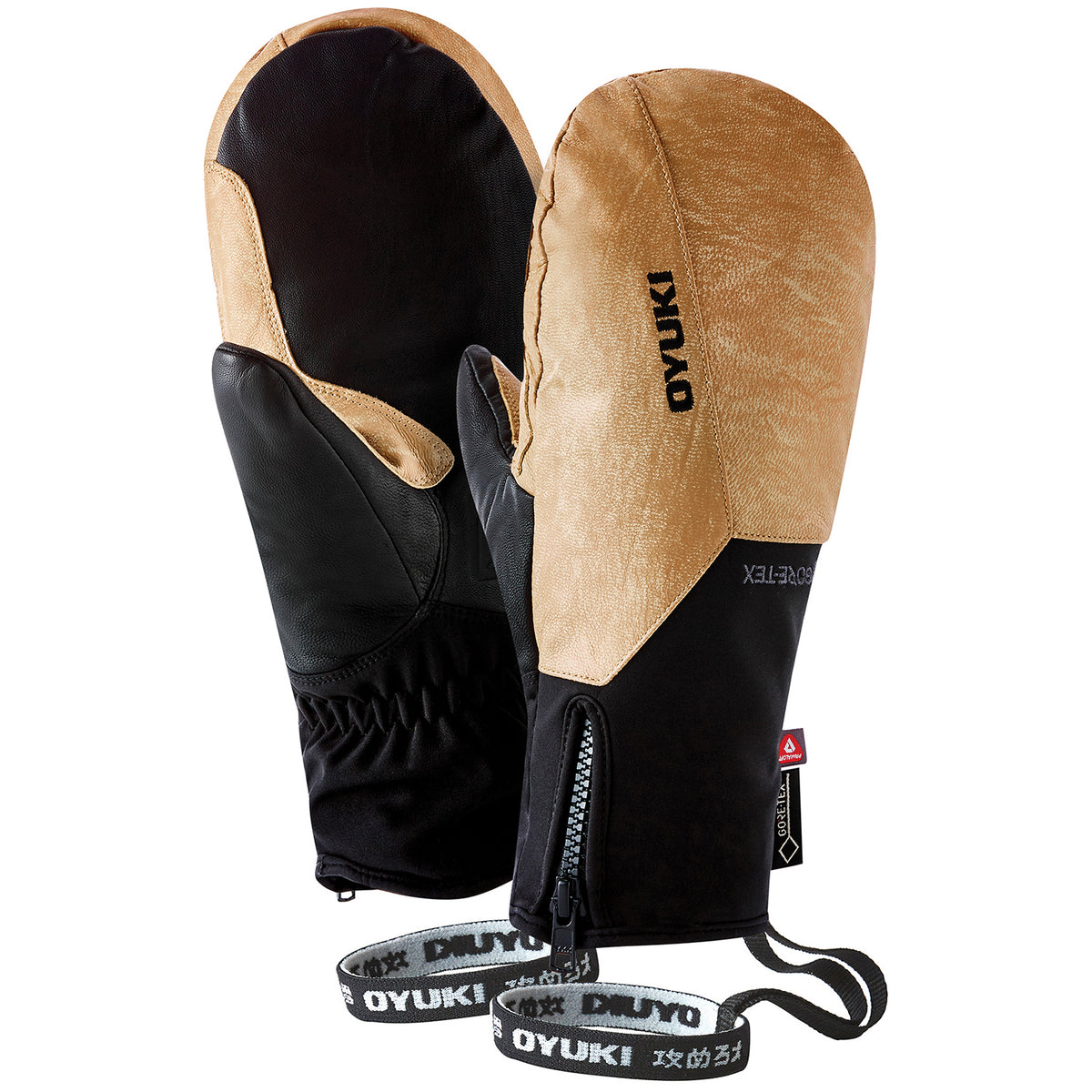 Oyuki Tamashii GORE-TEX Mitts Worn Sandstone/Black