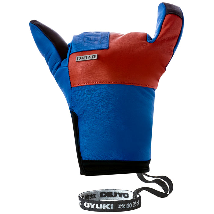 Oyuki Shaka Mitts Royal Blue/Burnt Red