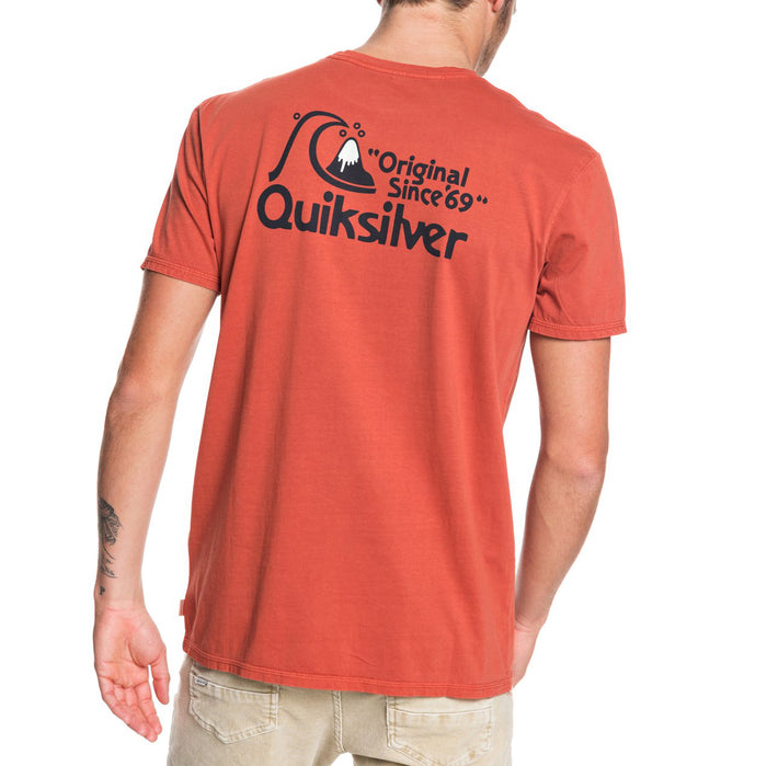Quiksilver Bouncing Heart T-Shirt Burnt Brick