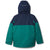 Columbia Alpine Action II Jacket - Boys' Pine Green Heather/Collegiate Navy/Blue Heron
