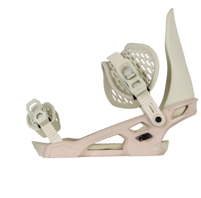 Arbor Acacia Snowboard Bindings - Women's 2022 Peach