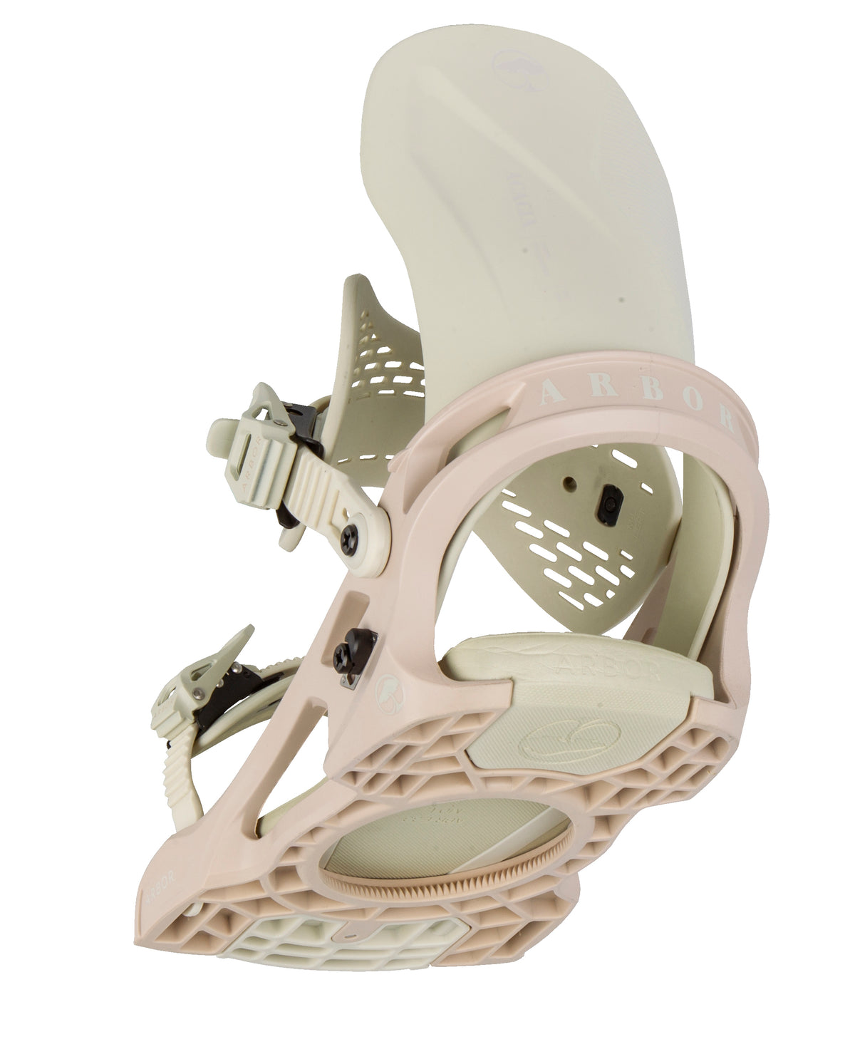 Arbor Acacia Snowboard Bindings - Women's 2022 Peach