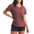 Vuori Lux Performance Tee - Women's Fig Heather