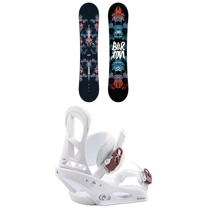 Burton Stylus Snowboard + Stiletto Snowboard Bindings - Women's 2020