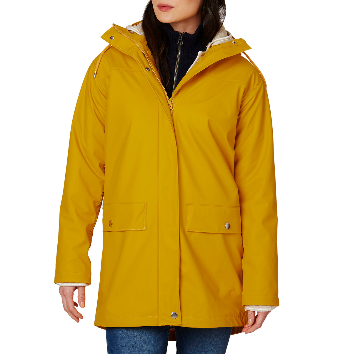 Helly Hansen Moss Insulated Rain Coat - Women's Essential Yellow