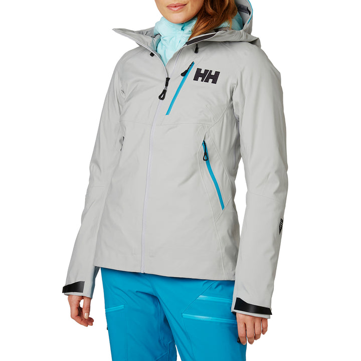 Helly Hansen Odin Mountain 3L Shell Jacket - Women's Grey Fog