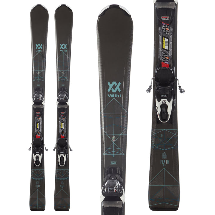 Völkl Flair 8.0 Skis + FDT 10.0 TP Bindings - Women's 2019