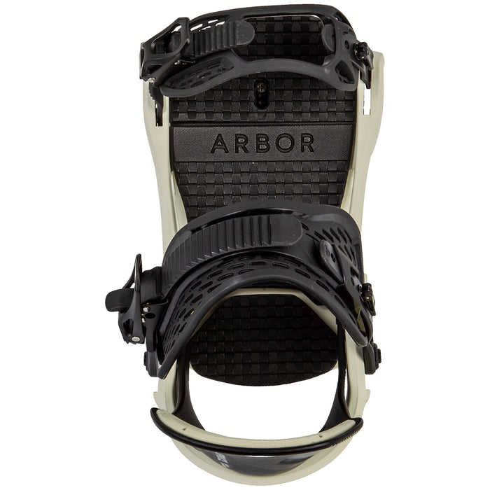 Arbor Spruce Snowboard Bindings White