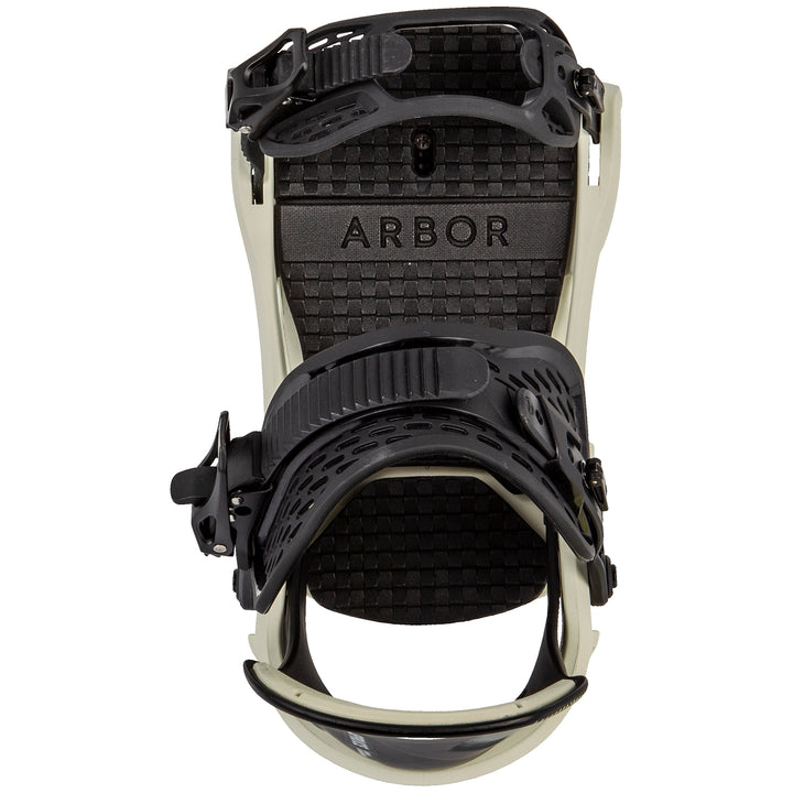 Arbor Spruce Snowboard Bindings White