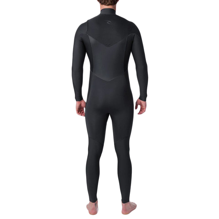 Rip Curl 4/3 Dawn Patrol Performance Chest Zip Wetsuit Charcoal