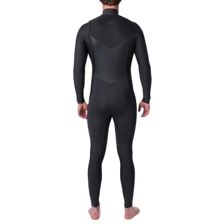 Rip Curl 4/3 Dawn Patrol Performance Chest Zip Wetsuit Charcoal