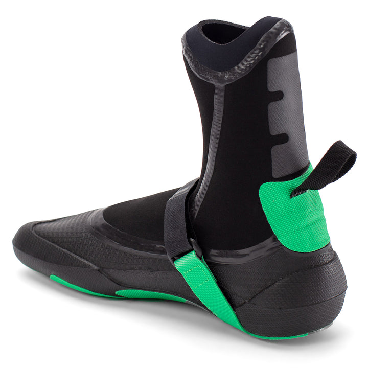 Solite 3mm Custom Pro Wetsuit Booties Black/Green