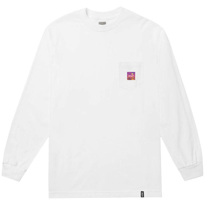 HUF Sedona Long-Sleeve T-Shirt White