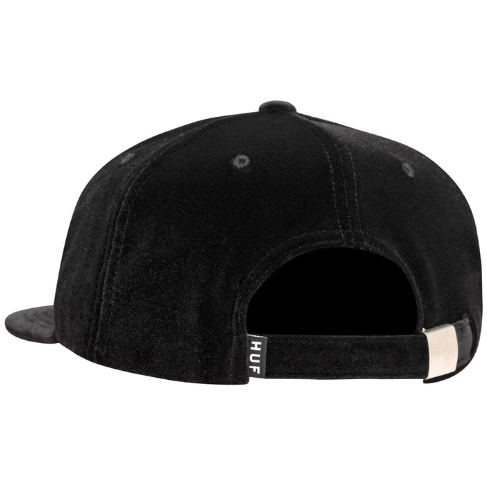 HUF Bed of Roses 6-Panel Hat Black