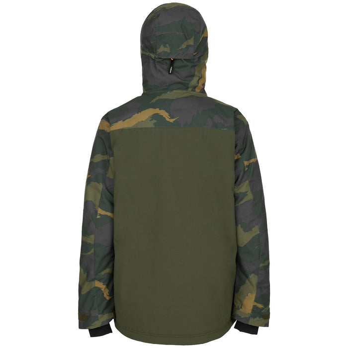 O'Neill Textured Jacket Green AOP