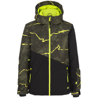 O'Neill Halite Jacket - Boys' Black AOP::Black AOP