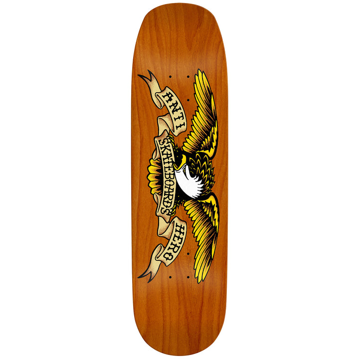 Anti Hero Shaped Eagle Overspray Orange Crusher 9.1 Skateboard Deck
