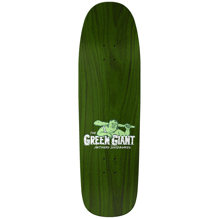 Anti Hero Shaped Eagle Green Giant 9.56 Skateboard Deck