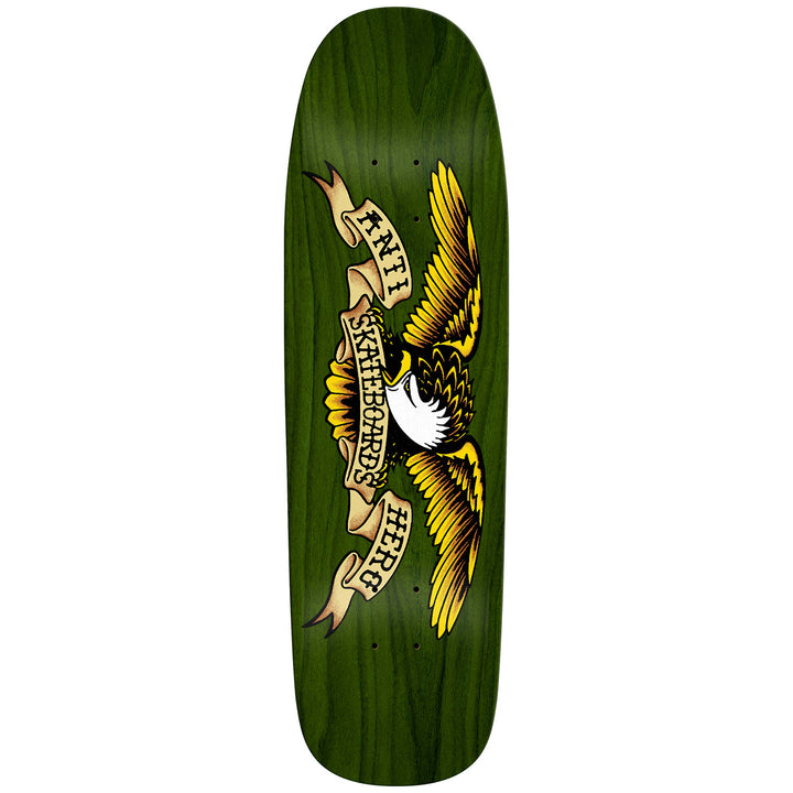 Anti Hero Shaped Eagle Green Giant 9.56 Skateboard Deck