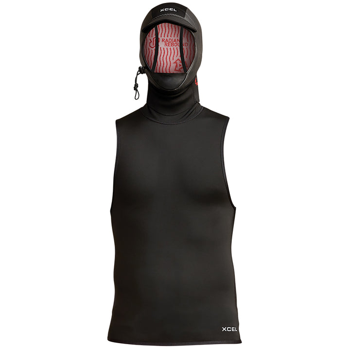 XCEL 1mm Infinti Hooded Wetsuit Vest Black