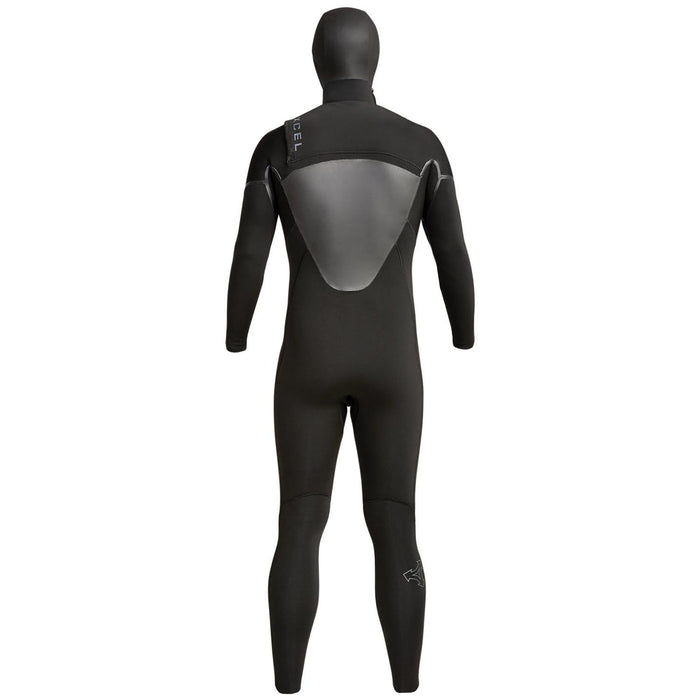 XCEL 5/4 Axis Hooded Wetsuit Black