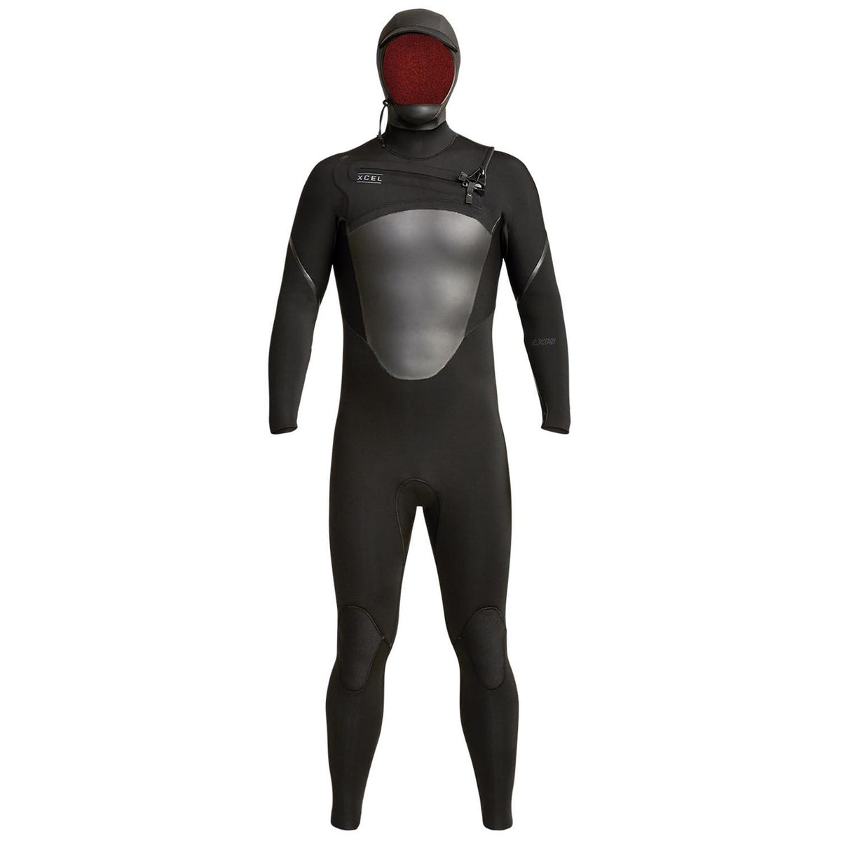 XCEL 5/4 Axis Hooded Wetsuit Black